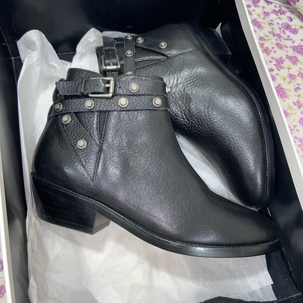 Black booties